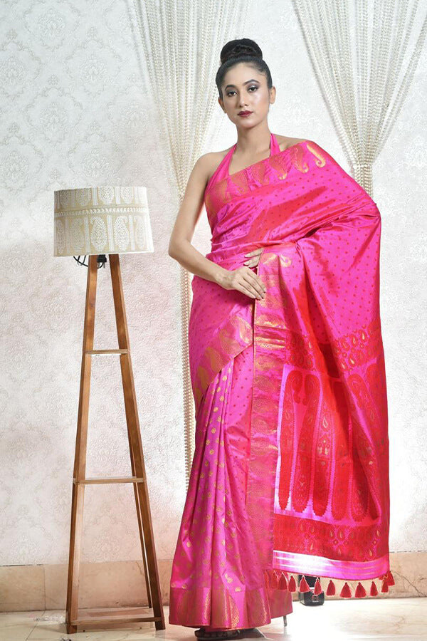 RANI PINK SAREE