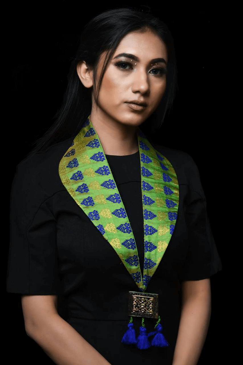 Neck Piece (Green, Blue)
